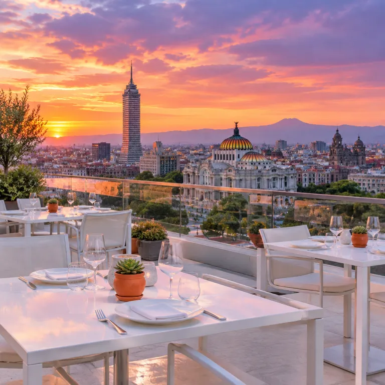 Elevated dining in mexico city rooftop restaurants with unforgettable views